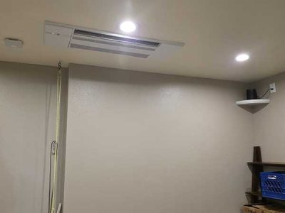 Indoor AC Unit Installation